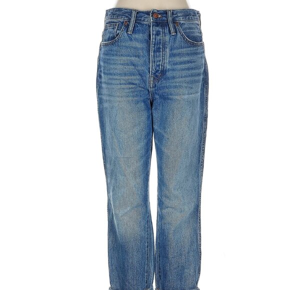 Sz 28 Madewell Stovepipe Jeans - Picture 1 of 8